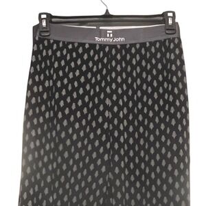 Tommy John Sleep Pant Size L Second Skin Loungewear Pajama Base Layer Black